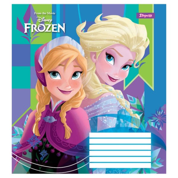 Зошит 12 аркушів лінія 1 Вересня Frozen (25) (500) 763368