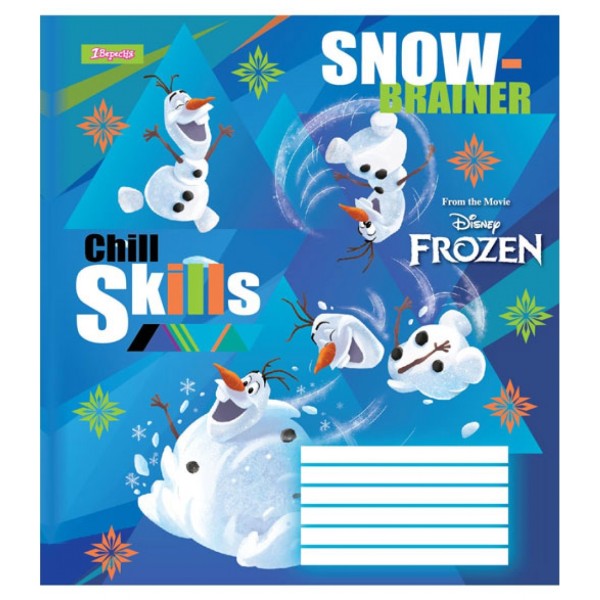 Зошит 12 аркушів лінія 1 Вересня Frozen (25) (500) 763368