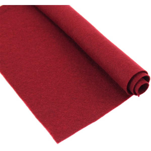 Фетр мягкий Santi 21х30 см бордовый (10) 741858