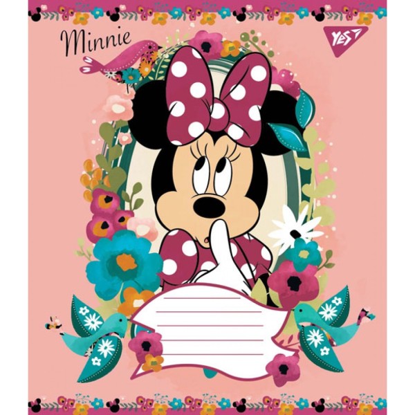 Зошит 12 аркушів лінія YES Minnie (25) (250) 763453
