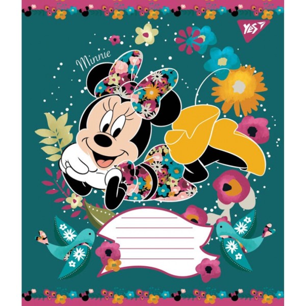 Зошит 12 аркушів лінія YES Minnie (25) (250) 763453