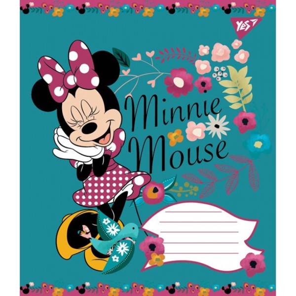 Зошит 12 аркушів лінія YES Minnie (25) (250) 763453