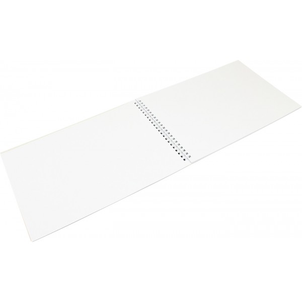 Альбом для малювання на пружині 40/120 А4 Апельсин лакований (12) АП-П-120-40