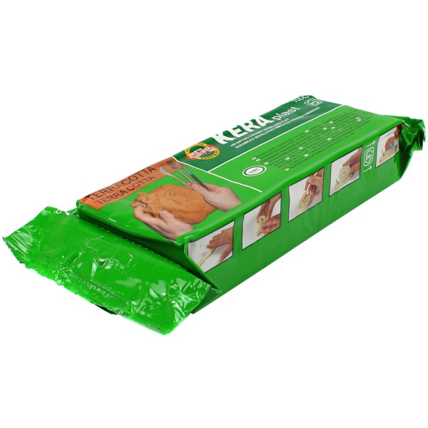 Пластилин Koh-i-noor Keraplast 1000г терракотовый (10) 131707