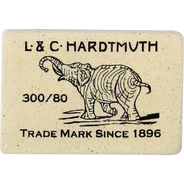 Гумка Koh-i-noor Слон біла (80) (640) 300/80