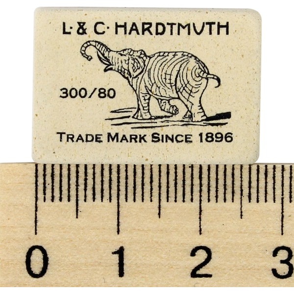 Гумка Koh-i-noor Слон біла (80) (640) 300/80