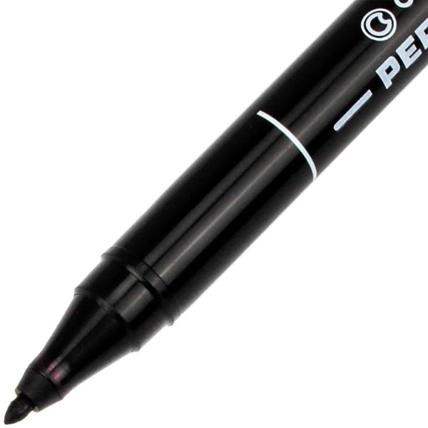 Маркер Centropen Permanent тонкий 1мм зелений (10) (1000) 2846