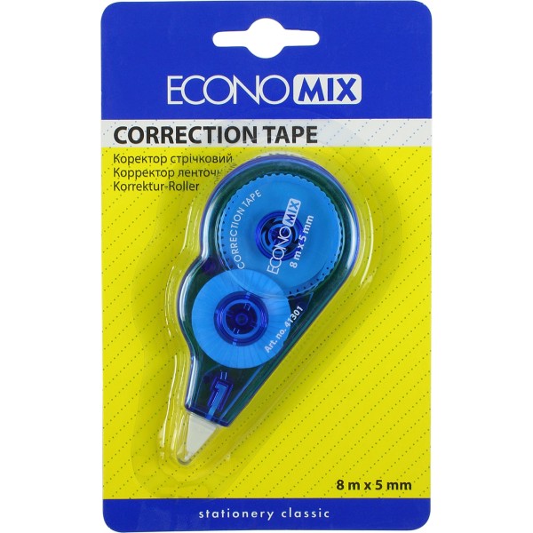 Коректор стрічковий Economix 5ммх8м E41301