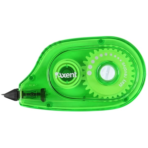 Коректор стрічковий Axent 5ммх6м, зелений (1) (48) 7009-04