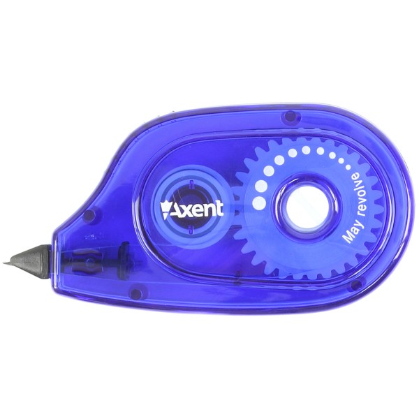 Корректор ленточный Axent 5ммх6м, синий (1) (48) 7009-02