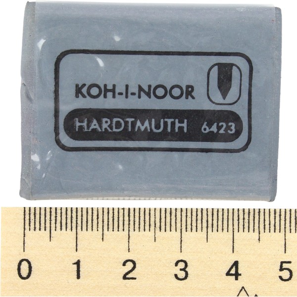 Гумка  Koh-i-noor  для художніх робіт (клячка), екстра м'яка (18) (144) 6423/6423018004KD