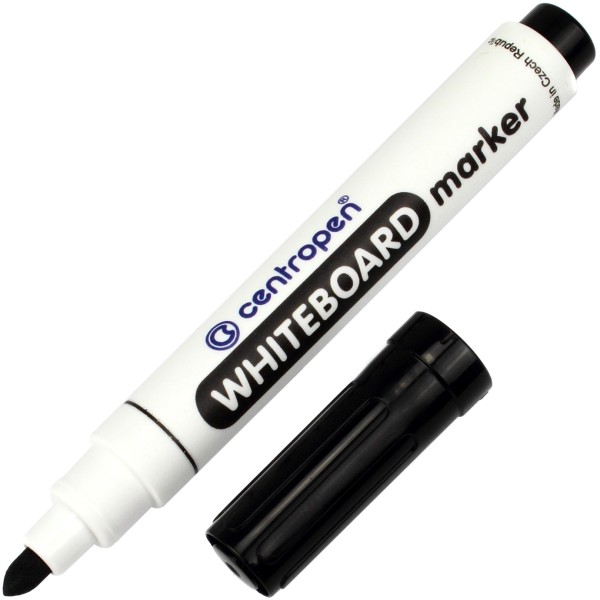 Маркер для доски круглый Centropen Board 2,5мм черный (10) (1000) 8559/01