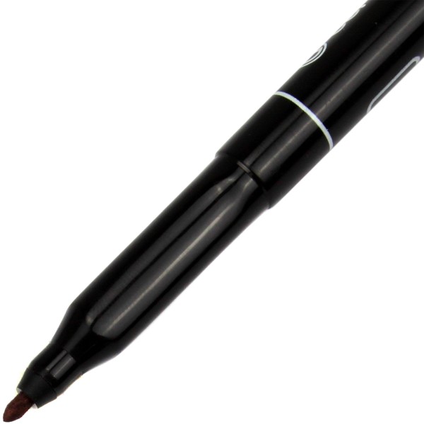 Маркер Centropen Permanent 2536 1мм чорний (12) (240) 2536