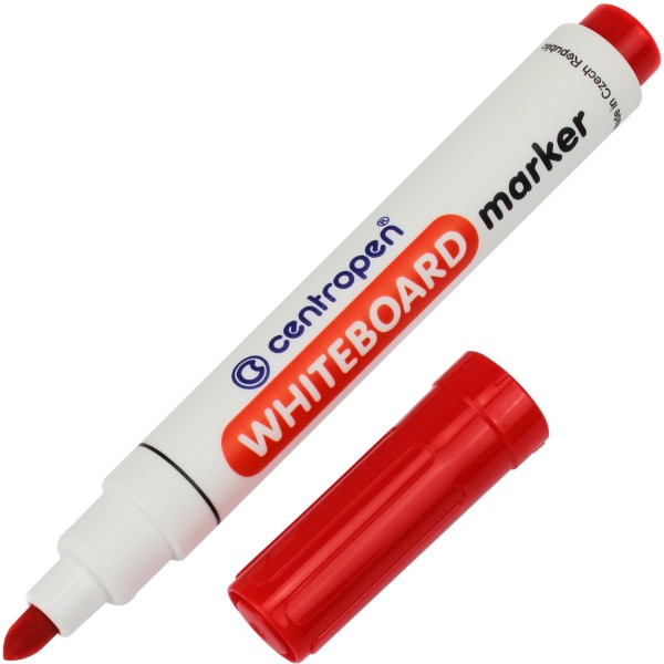 Маркер для доски круглый Centropen Board 2,5мм красный (10) (1000) 8559/02