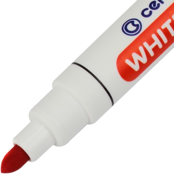 Маркер для доски круглый Centropen Board 2,5мм красный (10) (1000) 8559/02