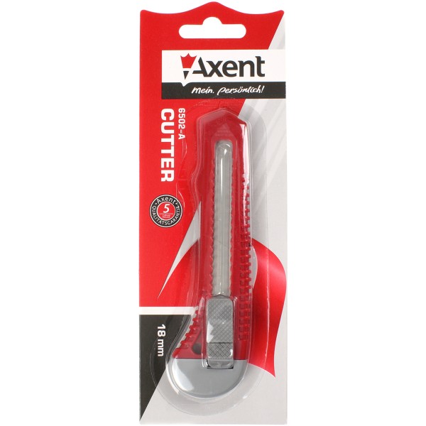 Ніж канцелярський Axent 18мм (12) (144) 6502