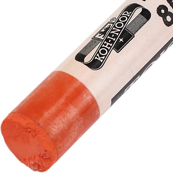 Мелки пастельные Koh-i-noor TOISON D'OR chinese red/китайский красный (киноварь) (12) 8500047002SV