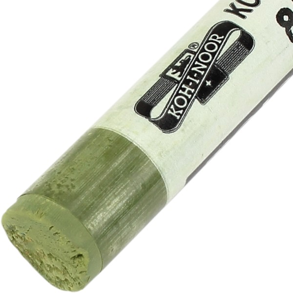 Мелки пастельные Koh-i-noor TOISON D'OR olive green light/оливковый светло-зеленый (12) 8500086002SV