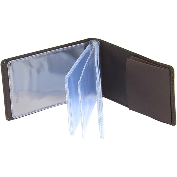 Візитниця на 20 візиток Optima Vivella кишенькова на резинці сіра O51615-10 