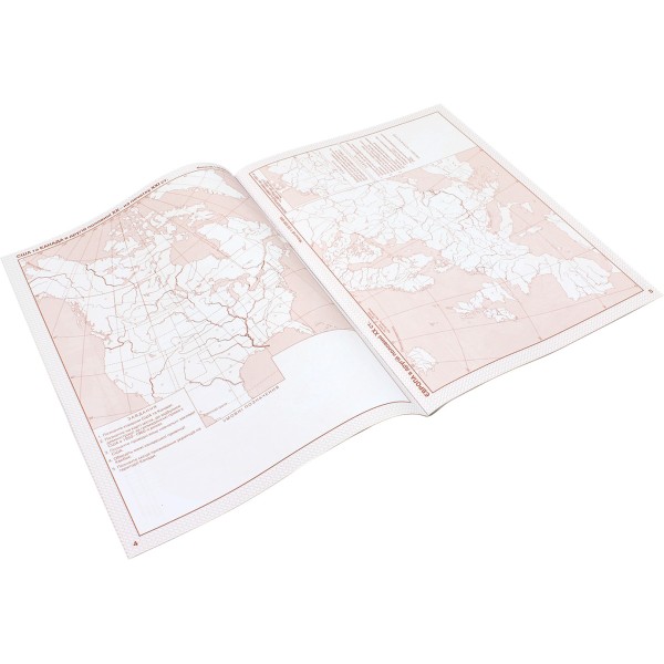 Контурна карта А4 Новітня історія 11 клас (1939-2017 рр.) Картографія (100) 8698/0968/7776