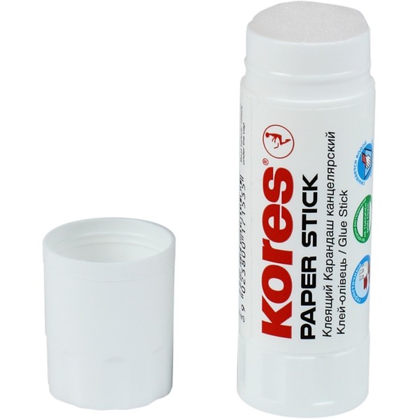 Клей-олівець Kores Paper Stick 15 гр основа PVP (24) (384) К17153