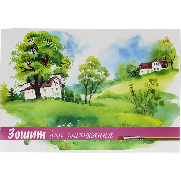 Альбом для рисования на скобе 8/120 А4 с перфорацией Тетрада (20) (240)