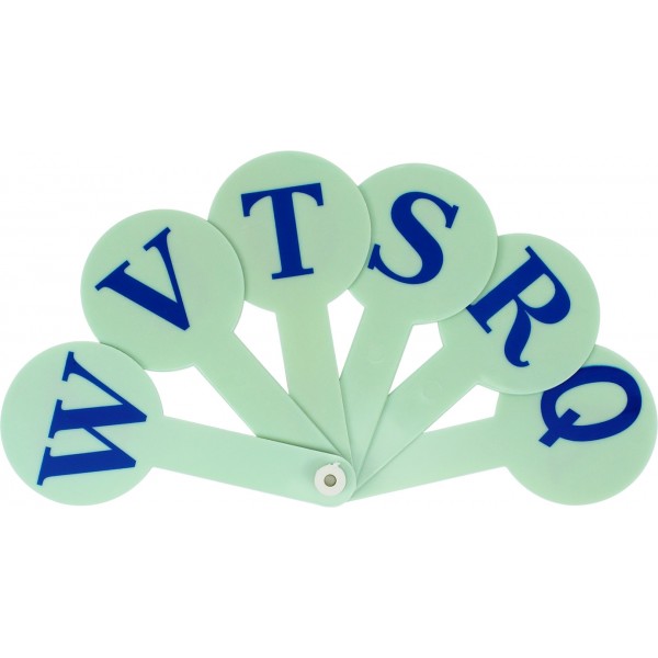 Віяло букв англійський алфавіт Синтез (160)