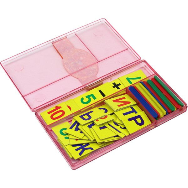 Набір Вчимося рахувати та читати український алфавіт одинарний (1) (140)