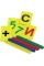 Набір Вчимося рахувати та читати український алфавіт одинарний (1) (140)