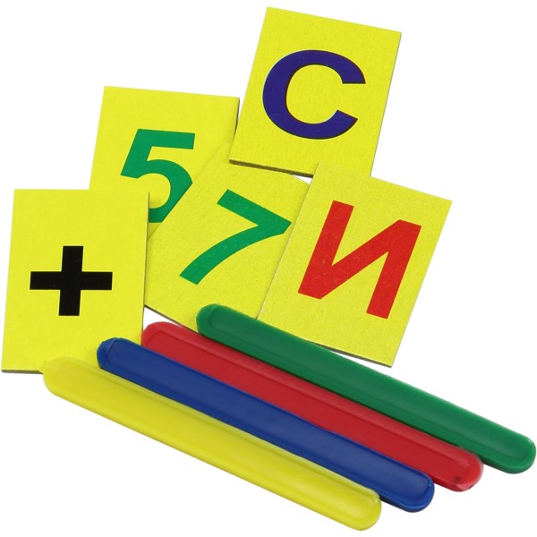 Набір Вчимося рахувати та читати український алфавіт одинарний (1) (140)