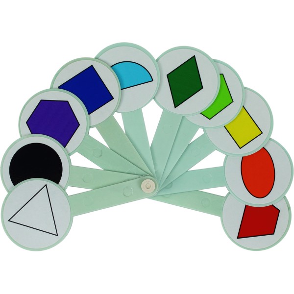 Віяло кольорів та геометричних фігур Синтез (160)