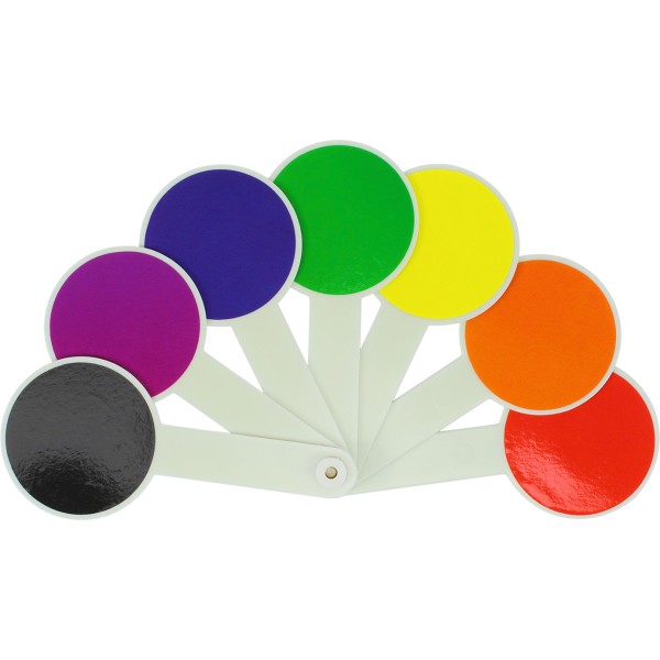 Віяло кольорів і фруктів