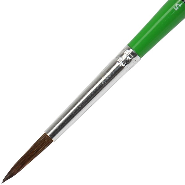 Пензлик художній поні круглий 5 Rosa Start  коротка ручка (6) 612/18661205