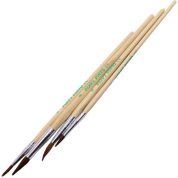 Набір пензлів на блістері 4шт Пегашка (24) (288) AB4