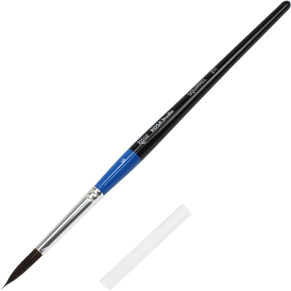 Кисточка художественная белка круглая 6 Rosa Start короткая ручка (6) 211/18621106