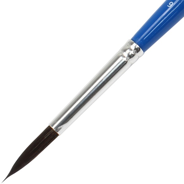 Кисточка художественная белка круглая 6 Rosa Start короткая ручка (6) 211/18621106