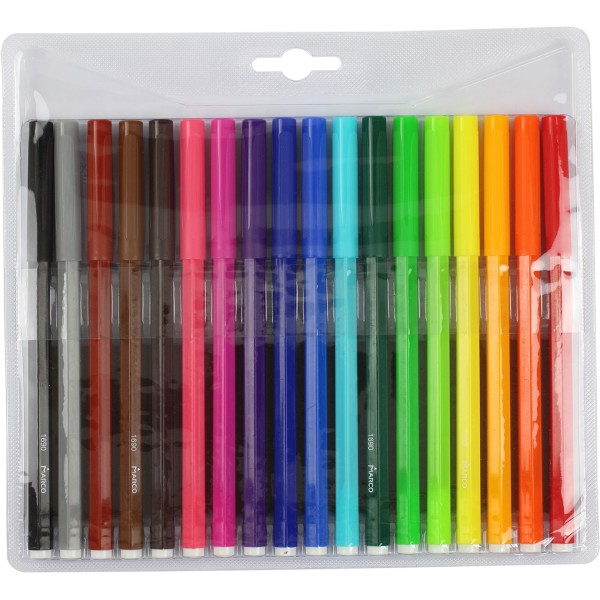 Фломастери Marco 18 кольорів (12) (144) 1690/18/2146