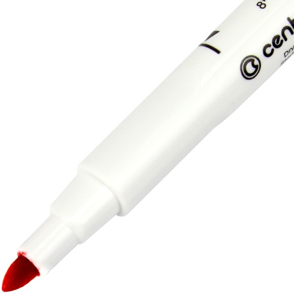 Маркер Centropen Board 1-2мм красный (10) 2709