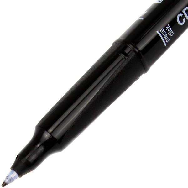 Маркер Centropen СD Liner 0,6мм черный (10) (1000) 4616