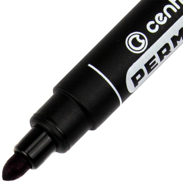 Маркер Centropen Permanent 2,5 мм фіолетовий (10) (1000) 8566/08
