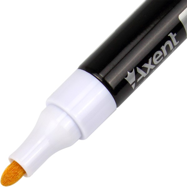 Маркер Axent круглий Paint 2,4-2,8 мм білий (12) (120) 2570-21-A