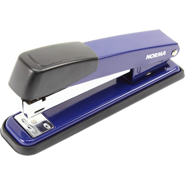 Степлер 24/6, 26/6 Norma 20 аркушів металевий синій (12) 4124