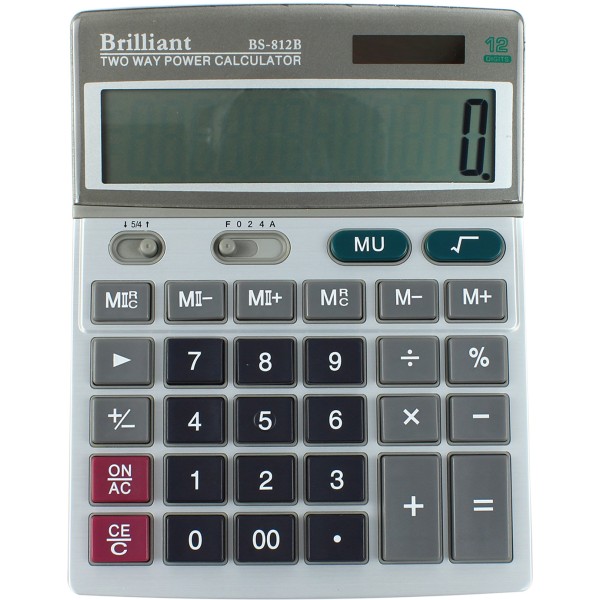 Калькулятор Brilliant 12-розрядний (10) BS-812В 