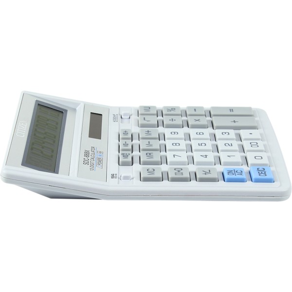 Калькулятор Citizen 12-розрядний білий SDC-888XWH 
