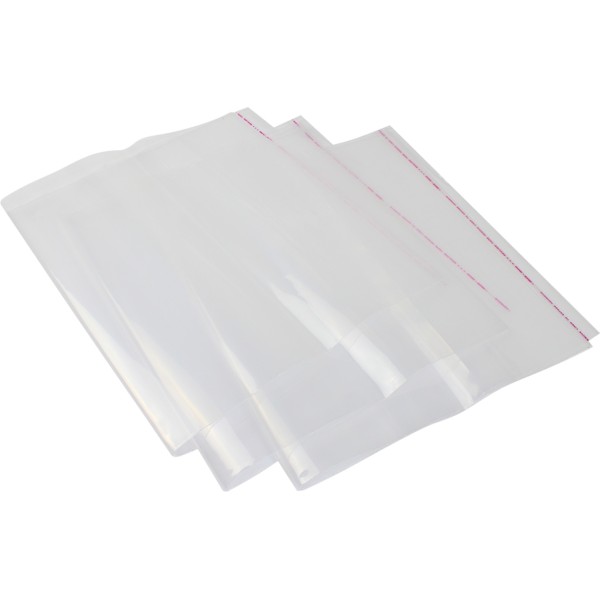 Комплект обкладинок регульованих для робочих зошитів, тестів і канцелярських книг Tascom 150 мкм 310 х550 мм 3 шт (30) №2017-ТМ