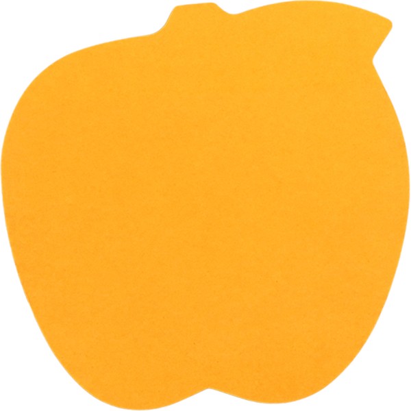 Блок для заміток з липким шаром 70х70 мм 50 аркушів яблуко Axent (1) (24) 2443-04