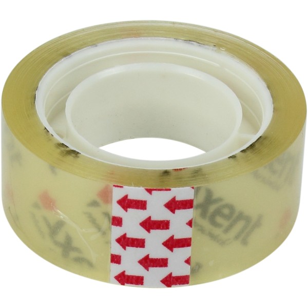 Стрічка клейка канцелярська Axent 18ммх20 ярдів (18,28м) 40мкм (8) (480) 3014