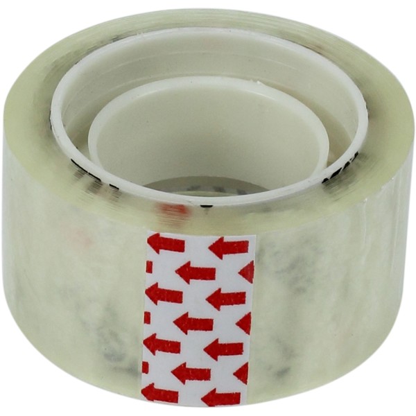 Стрічка клейка канцелярська Axent 24ммх20 ярдів (18,29м) 40мкм (6) (360) 3016