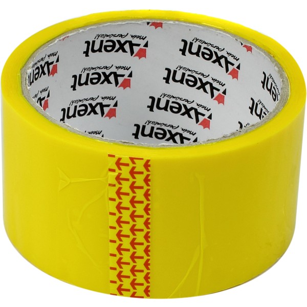 Стрічка клейка пакувальна Axent 48 ммх35 м, 40 мкм, жовта (6) (72) 3044-08