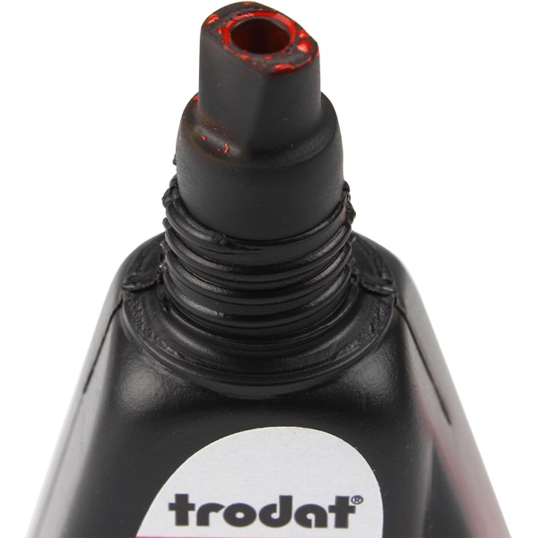 Штемпельна фарба червона 28мл 7011